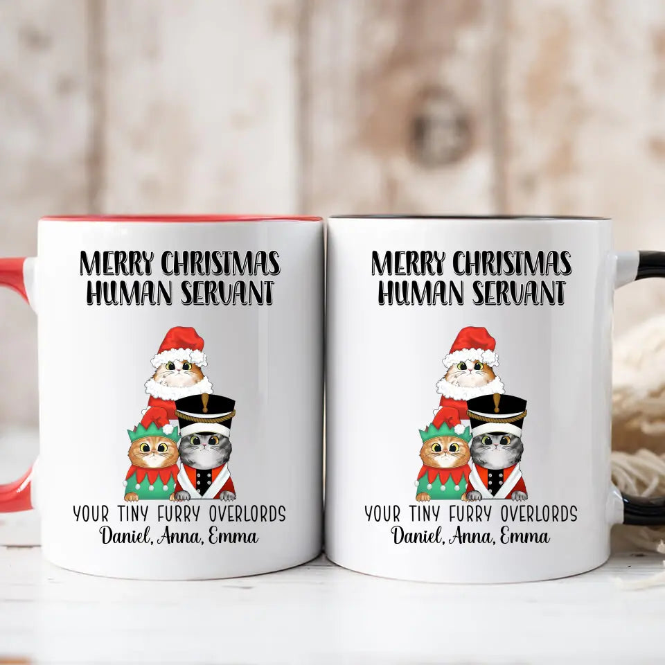 Merry Christmas Cat Mug