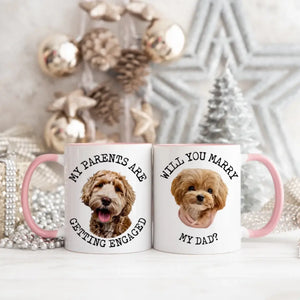 My Humans Are Getting Married - Custom Photo Dog Mug