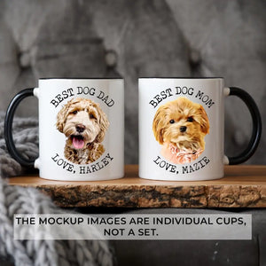Best Dog Dad/Mom - Custom Photo Dog Mug