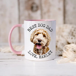 Best Dog Dad/Mom - Custom Photo Dog Mug
